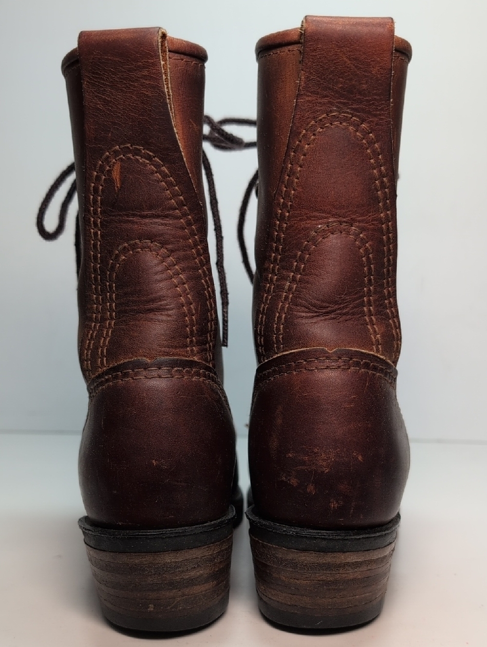 Darango vintage Packer lace up mid-calf Vibram boots women's size 6 - Picture 4 of 15